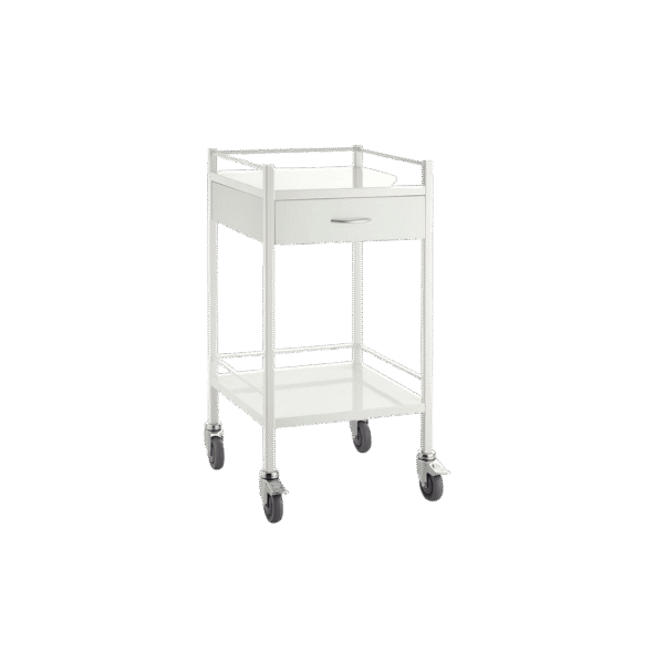 Dressing / Instrument trolley – 1 Drawer Stainless Steel.